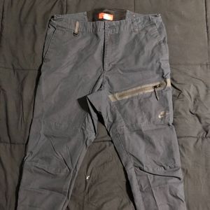 Mens Nike slim charcoal golf pants size 34 waist